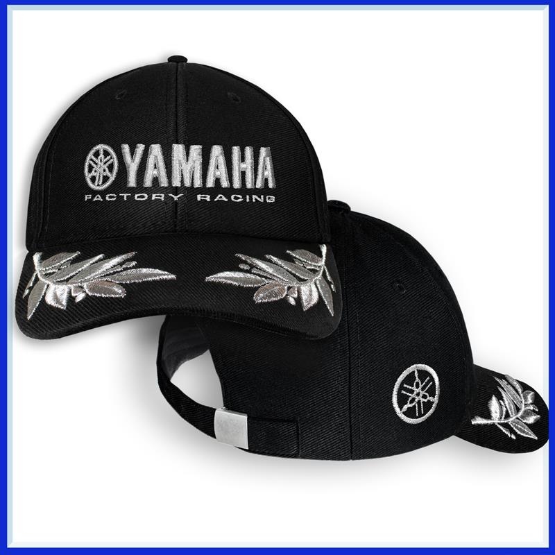 Yamaha Kappe 3D GESTICKTE Logo Motorrad Baseball Cap Herren Damen Accessoires 