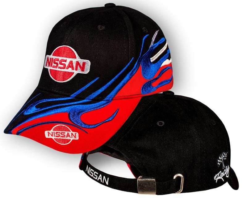 NISSAN baseball Cap Unisex hat black Adjustable size with embroidered logo! 