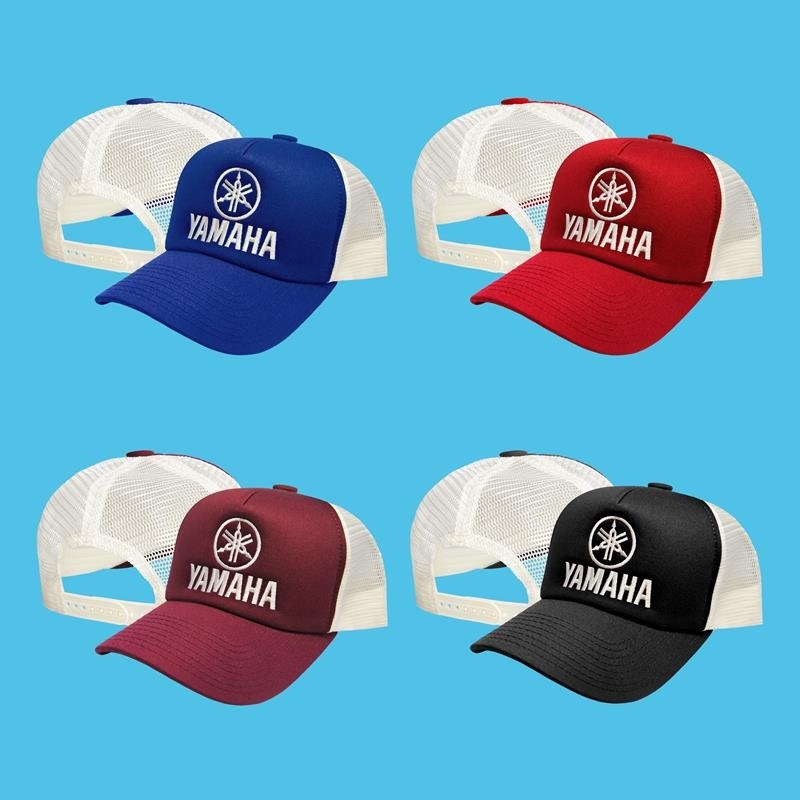 Snapback Adjustable Mesh Hats Cotton Baseball Caps Yamaha-Motorcycle